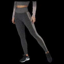 Online Pieces Lixy Seamless Legging Lounge Grey Grå