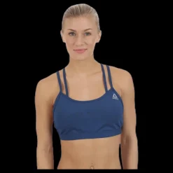 Reebok Lm Hero Strappy Bra- Padded Blue Blå Discount