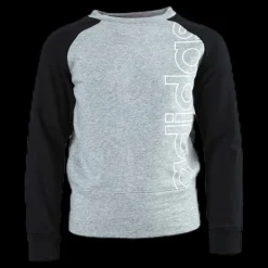 Clearance adidas Logo Crew Sweatshirt Junior Black/Grey Flerfärgad