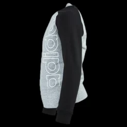 Clearance adidas Logo Crew Sweatshirt Junior Black/Grey Flerfärgad