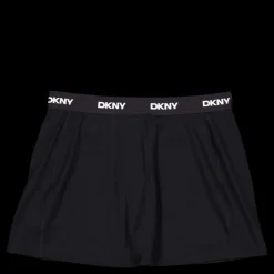 DKNY Sport Logo Elastic Skort Black Svart Clearance