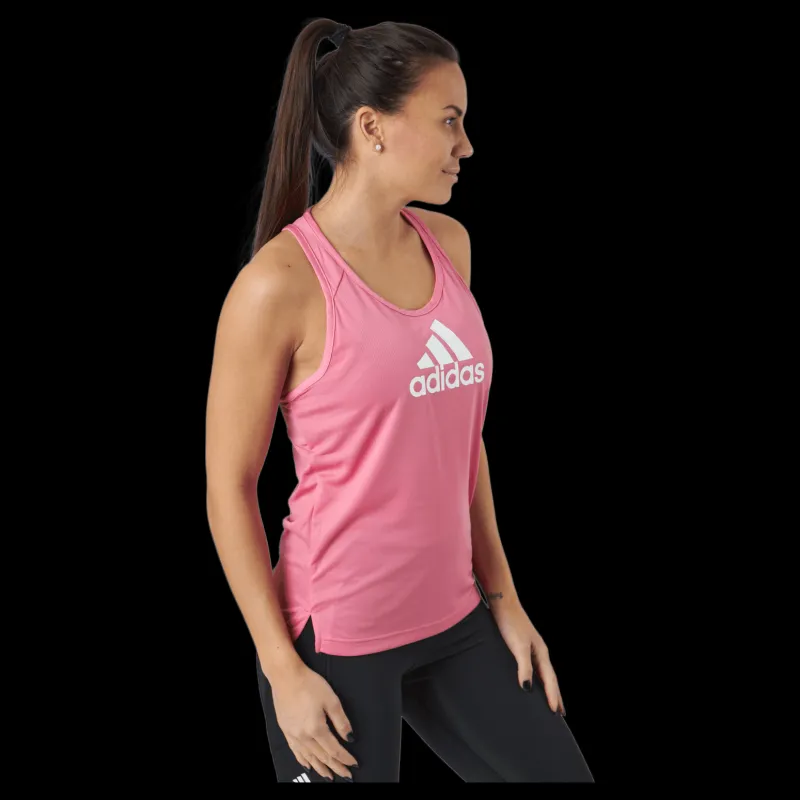 Outlet adidas Logo Sport Tank Top Rose Tone / White Rosa