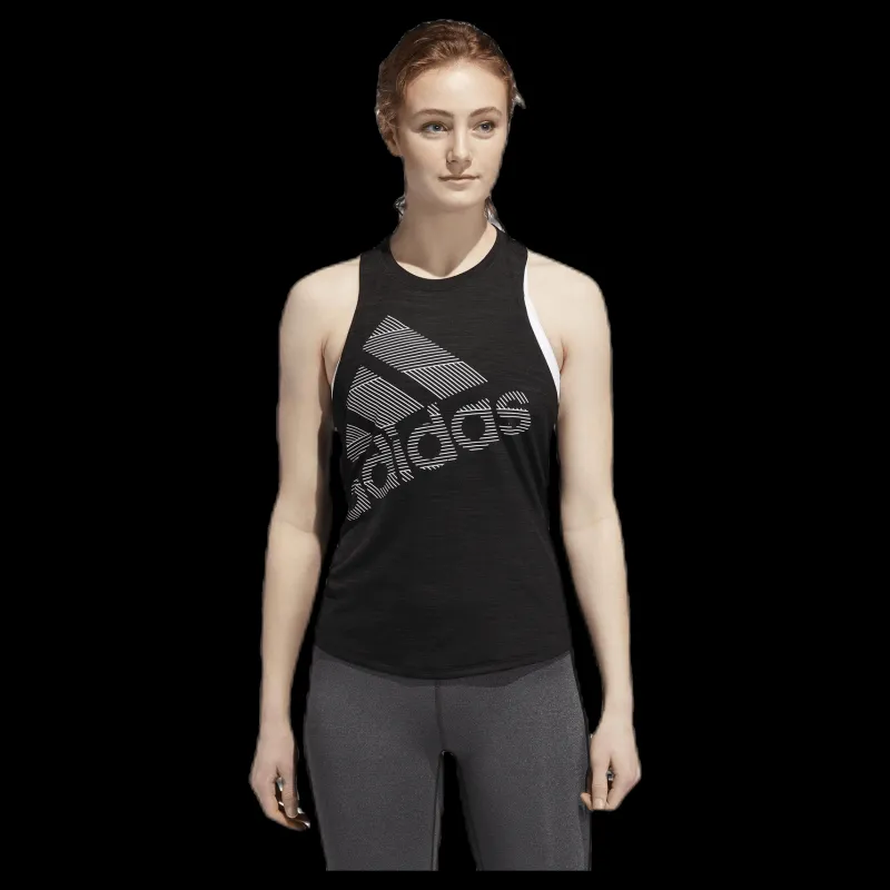 Best adidas Logo Tank Bos Black Svart