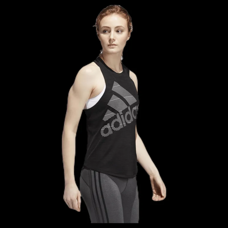 Best adidas Logo Tank Bos Black Svart