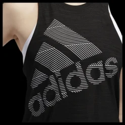 Best adidas Logo Tank Bos Black Svart