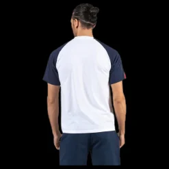 Tommy Hilfiger Sport Logo Tee With Tape White Vit Outlet