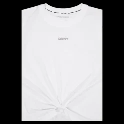 DKNY Sport Logo T-shirt White Vit Hot