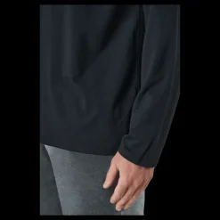 Clearance Resteröds Long Sleeve Tee Bamboo Black Svart