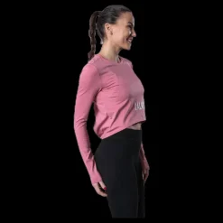 Calvin Klein Long Sleeve T-Shirt Pink Rosa Hot