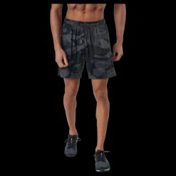 New Better Bodies Loose Function Short Dark Camo Svart
