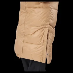 Svea Loose Hood Coat Camel Brown Online