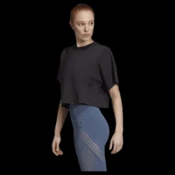 Hot adidas Loose Tee Wanderlust Black Svart