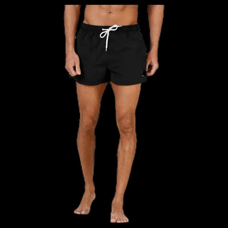 Clearance Wyte Louie Short Swim Trunks Black Svart