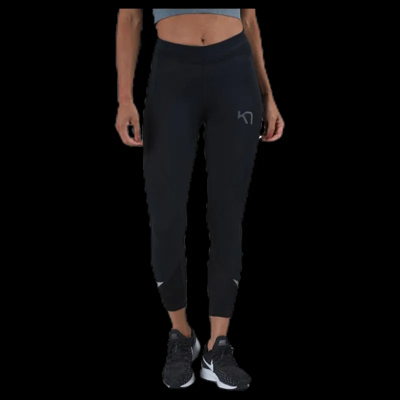 Discount Kari Traa Louise 3/4 Tights Black Svart