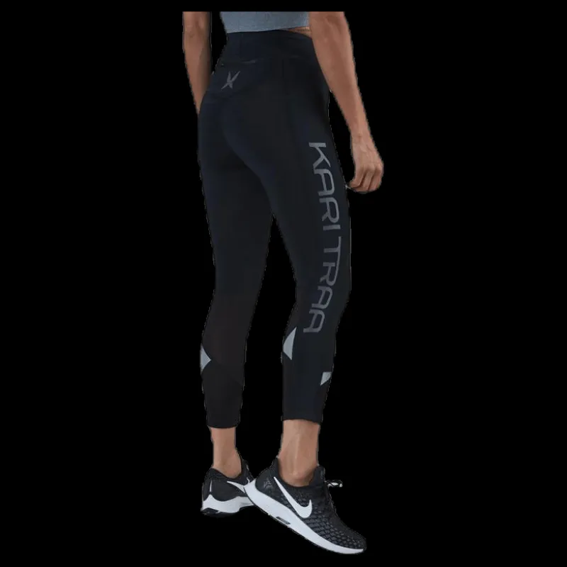 Discount Kari Traa Louise 3/4 Tights Black Svart