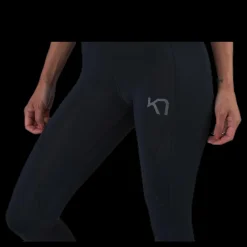 Discount Kari Traa Louise 3/4 Tights Black Svart