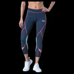Clearance Kari Traa Louise 3/4 Tights Blue Blå
