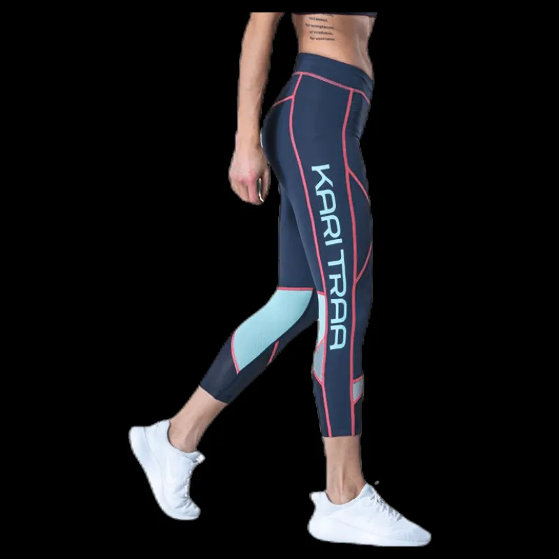 Clearance Kari Traa Louise 3/4 Tights Blue Blå