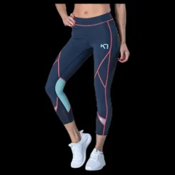 Clearance Kari Traa Louise 3/4 Tights Blue Blå