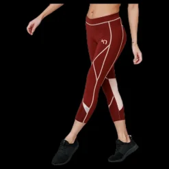 Kari Traa Louise 3/4 Tights Red Röd Clearance