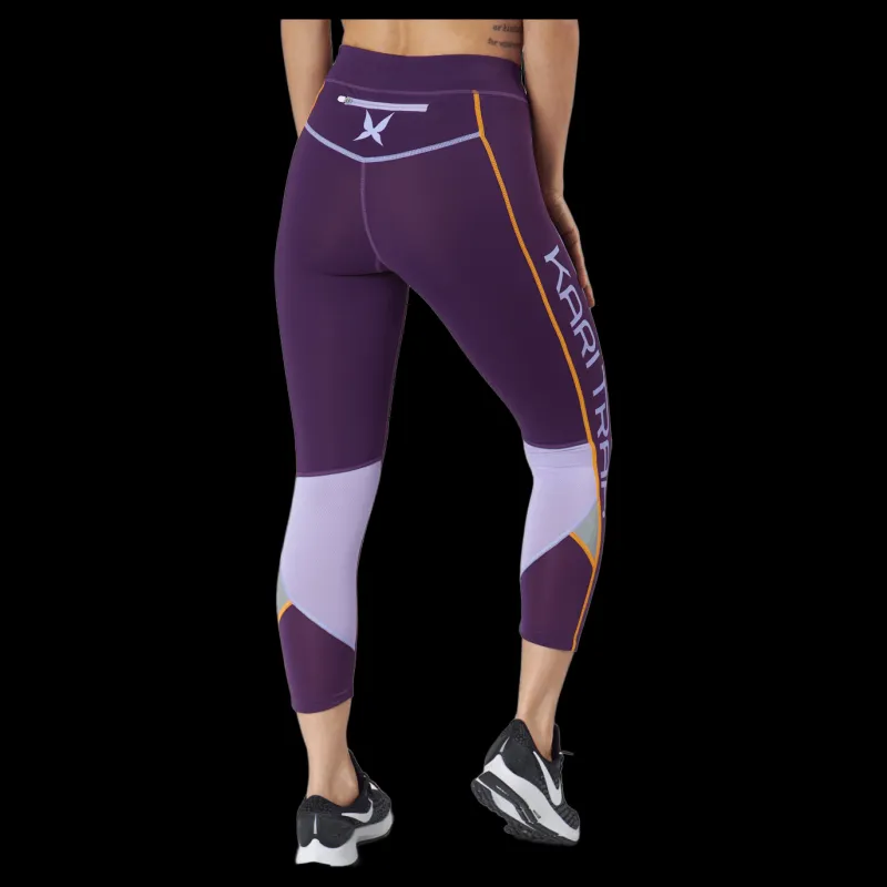 Hot Kari Traa Louise 3/4 Tights Syrin Lila