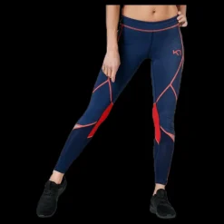 Kari Traa Louise Tights Blue Blå Best