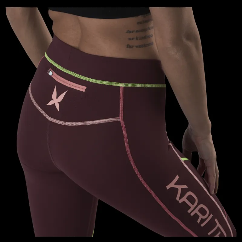 New Kari Traa Louise Tights Red Röd