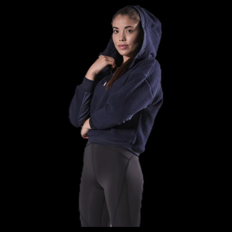 BLACC Lovable Pile Sweater Blue Blå Best