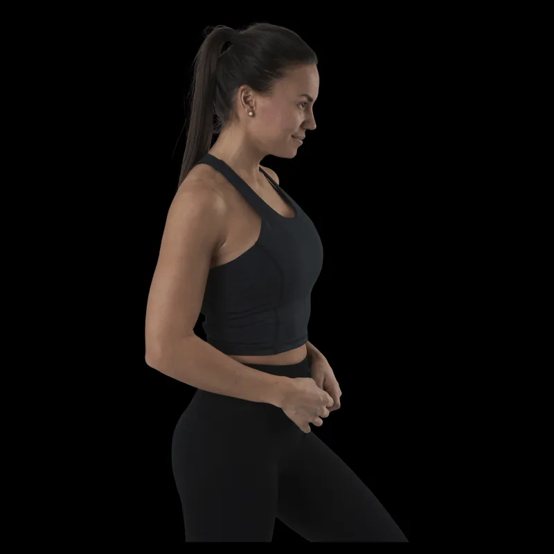 BLACC Love Crop Top Black Svart
