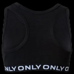 Kids Only Love Life S/L Sport Top 2Pack Black Svart Outlet
