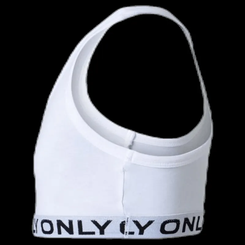 Kids Only Love Life S/L Sport Top 2Pack White Vit Discount