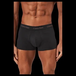 Calvin Klein Low Rise Trunk 3pk B-bright Camel/ Wht/ Red Crpt Svart Clearance