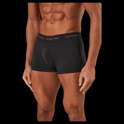 Calvin Klein Low Rise Trunk 3pk B-bright Camel/ Wht/ Red Crpt Svart Clearance