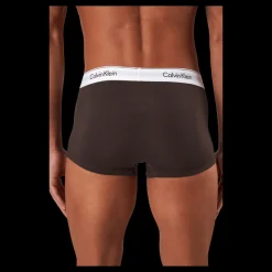 Calvin Klein Low Rise Trunk 3pk Black/ Woodland/ Sandalwood Beige och Svart