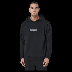 Calvin Klein L/s Hoodie Black Svart Best