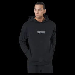 Calvin Klein L/s Hoodie Black Svart Best