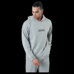 Best Calvin Klein L/s Hoodie Grey Heather Grå