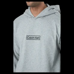 Best Calvin Klein L/s Hoodie Grey Heather Grå