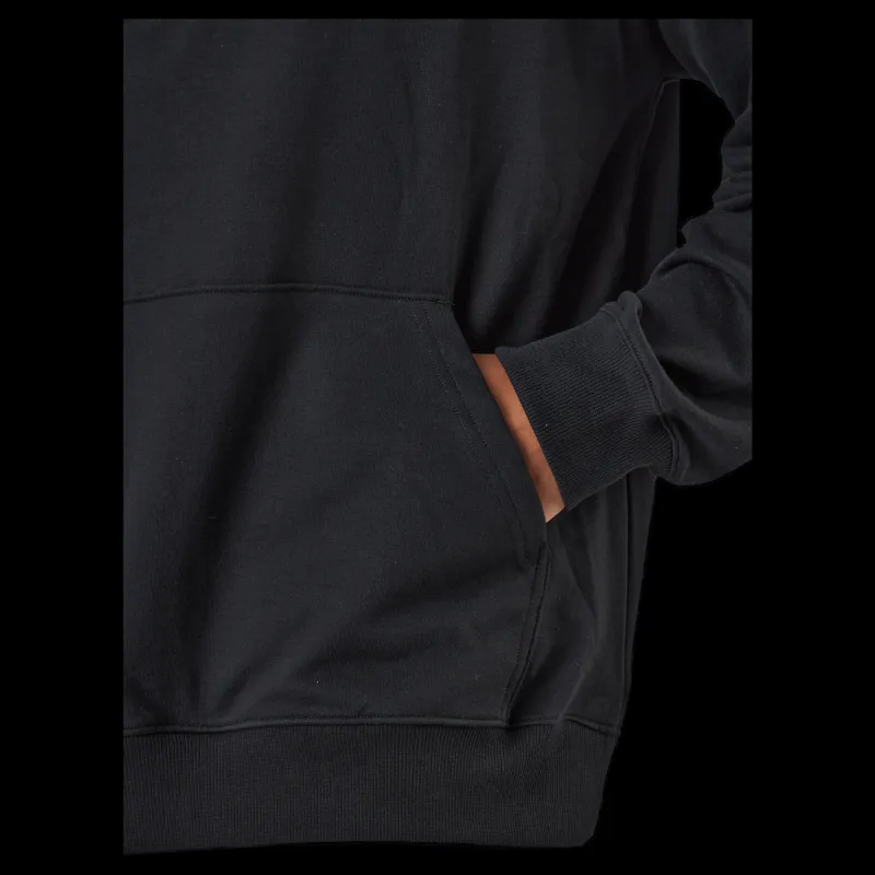 Calvin Klein L/s Quarter Zip Black Svart
