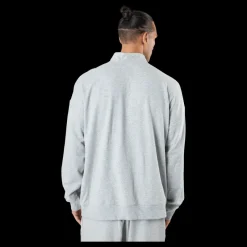 Calvin Klein L/s Quarter Zip Grey Heather Grå Outlet