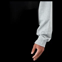 Calvin Klein L/s Quarter Zip Grey Heather Grå Outlet