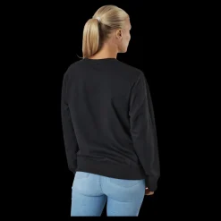 Calvin Klein L/s Sweatshirt Black Svart Sale