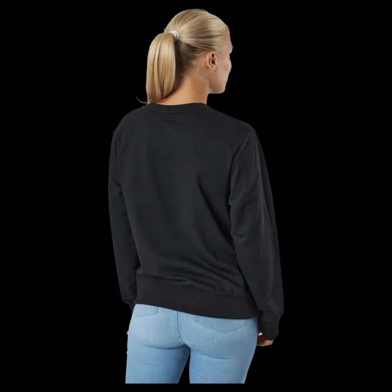 Calvin Klein L/s Sweatshirt Black Svart Sale
