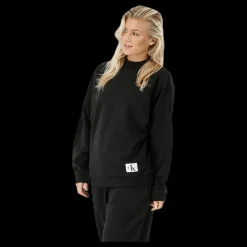 Calvin Klein L/S Sweatshirt Black Svart