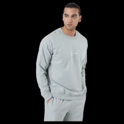 Calvin Klein L/s Sweatshirt Grey Heather Grå New