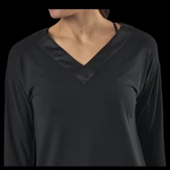 Calvin Klein L/S V-Neck Black Svart