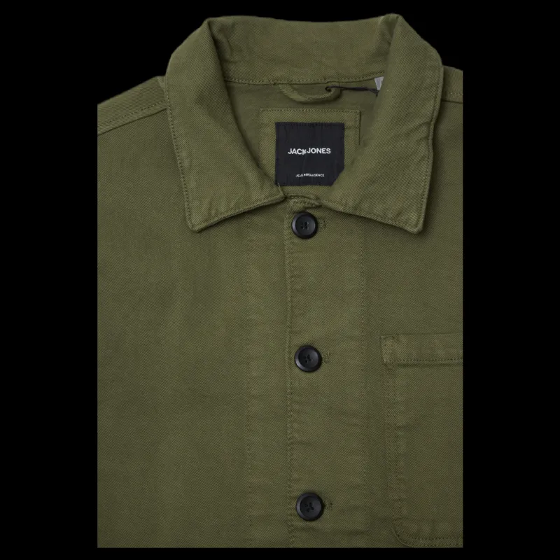 Jack & Jones Lucas Ket Akm Olive Olive Night Grön Hot