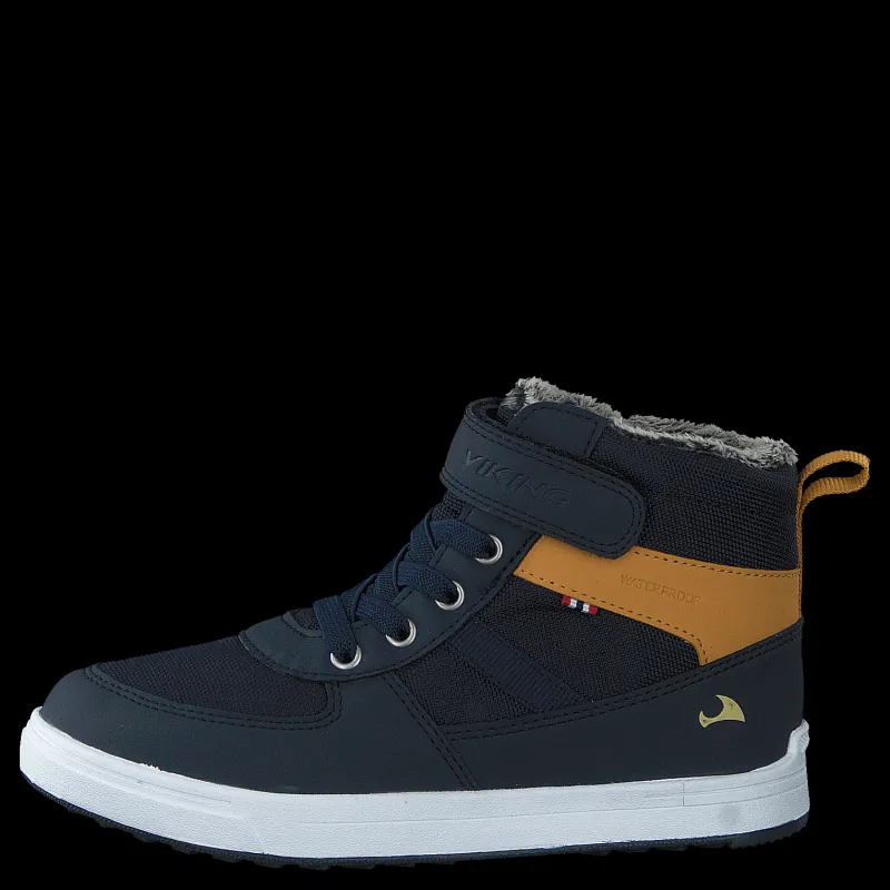 Clearance Viking Lukas Warm WP Navy/Honey Blå