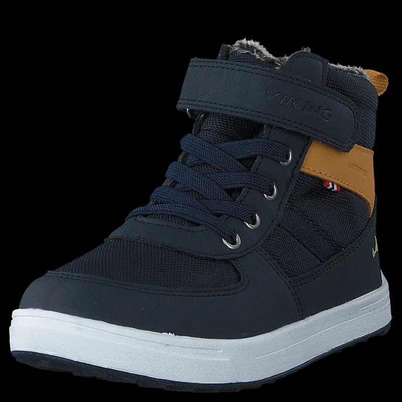 Clearance Viking Lukas Warm WP Navy/Honey Blå