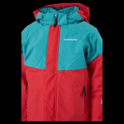 Didriksons Lun Kids Jkt 3 Bright Red Röd Clearance